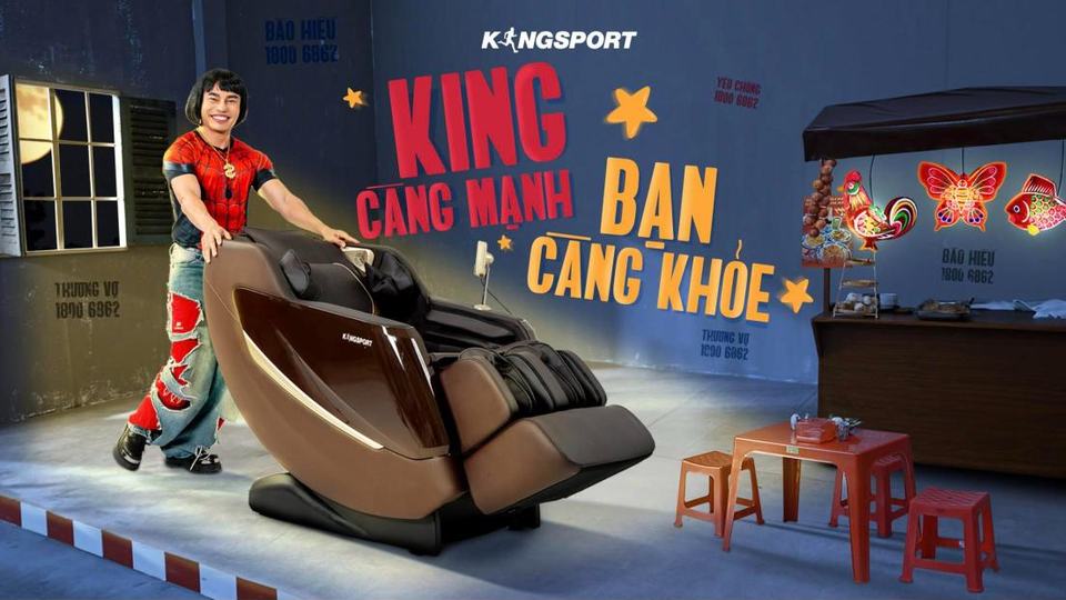 King càng mạnh bạn càng khỏe × Lê Dương Bảo Lâm