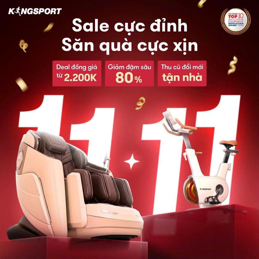 Sale cực đỉnh 11.11