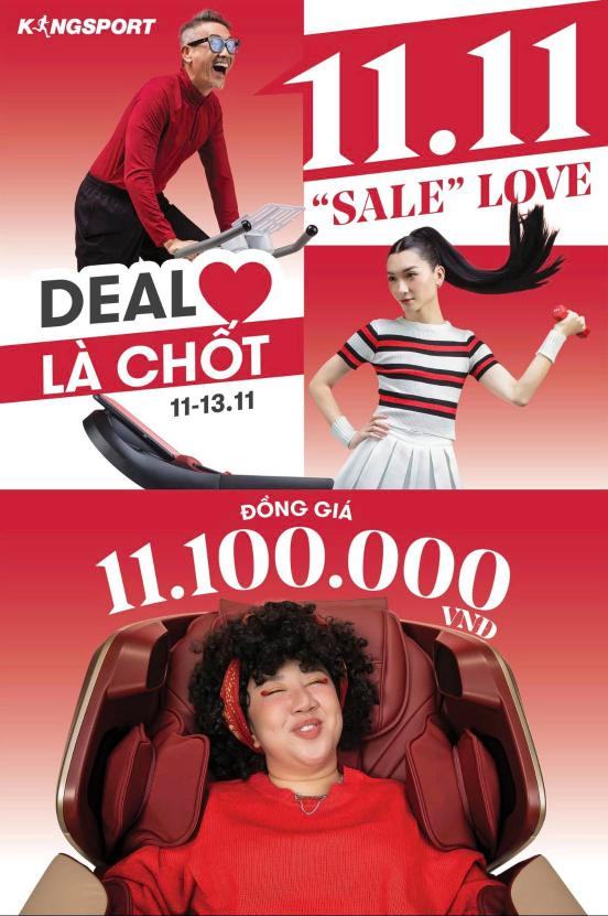 Deal là chốt 11.11 – đồng giá 11.100.000đ